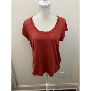Social Standard Rust Short Sleeve Tee Size Large